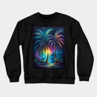 80s Sunset Crewneck Sweatshirt